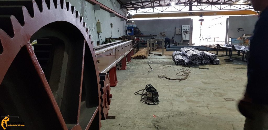 دستگاه تولید میلگرد کشش شده