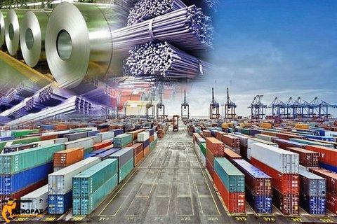 صادرات آهن و فولاد ایران